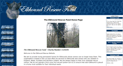 Desktop Screenshot of elkhound-rescue.org.uk